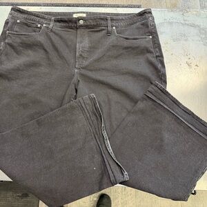 Madewell Women's Black Perfect Vintage Flare Jean